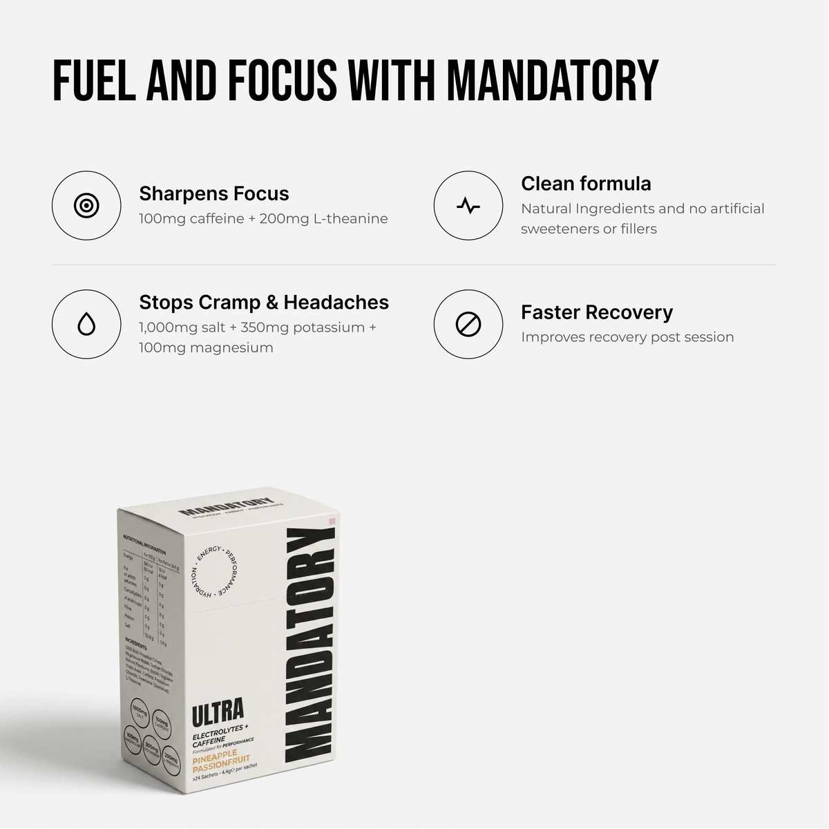 Fuelled & Focused + Free Bottle